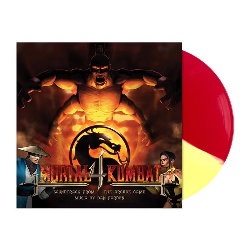 Виниловая пластинка Mortal Kombat 4 Original Video Game Soundtrack — обложка