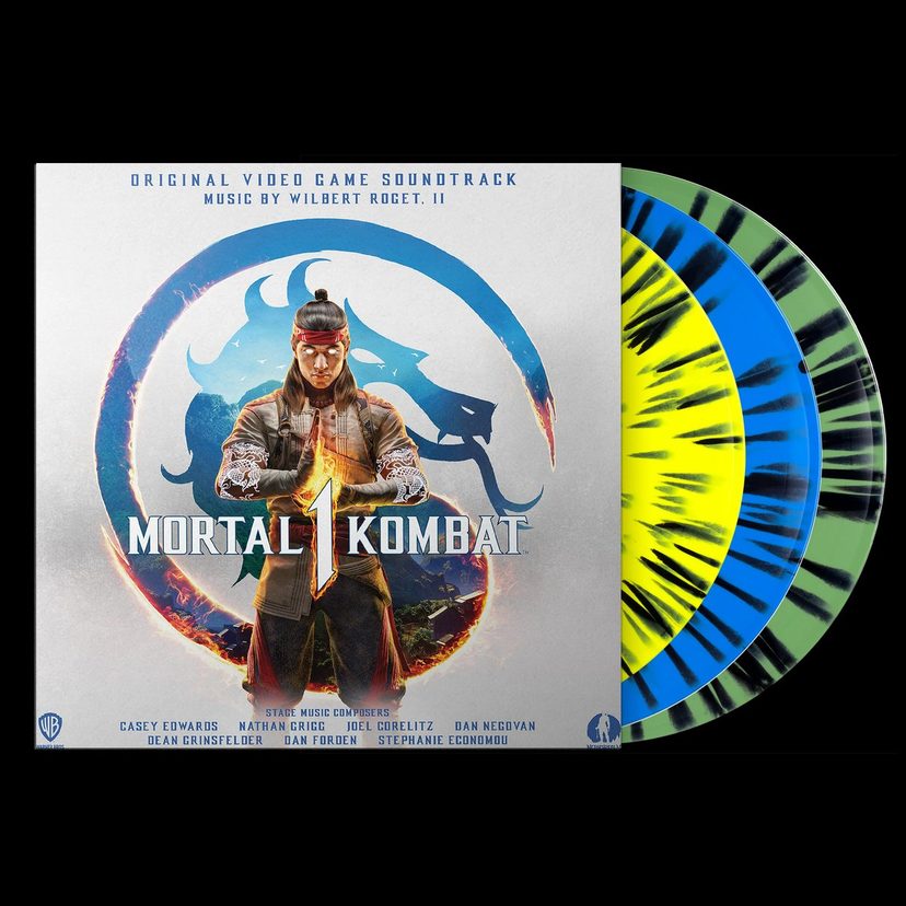 Виниловая пластинка Mortal Kombat 1 - Original Video Game Soundtrack 3XLP — обложка