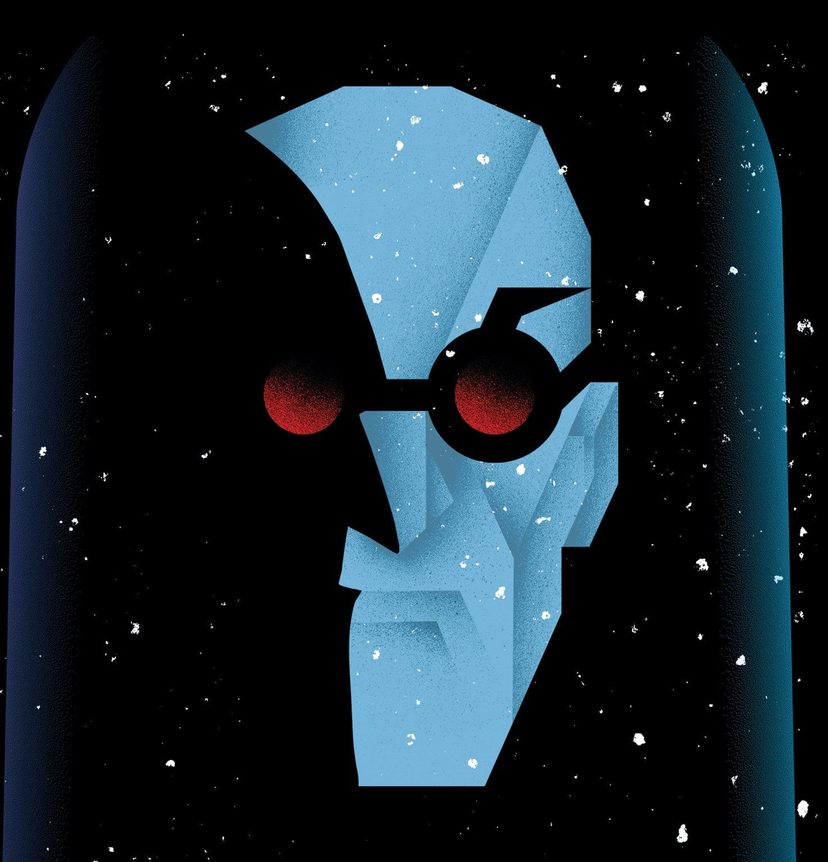 Виниловая пластинка Batman: The Animated Series 7-Inch (Mr. Freeze) — обложка