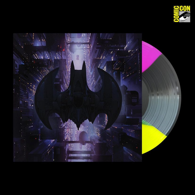 Виниловая пластинка Batman - Original Motion Picture Score LP & Graphic Novel Box Set — обложка