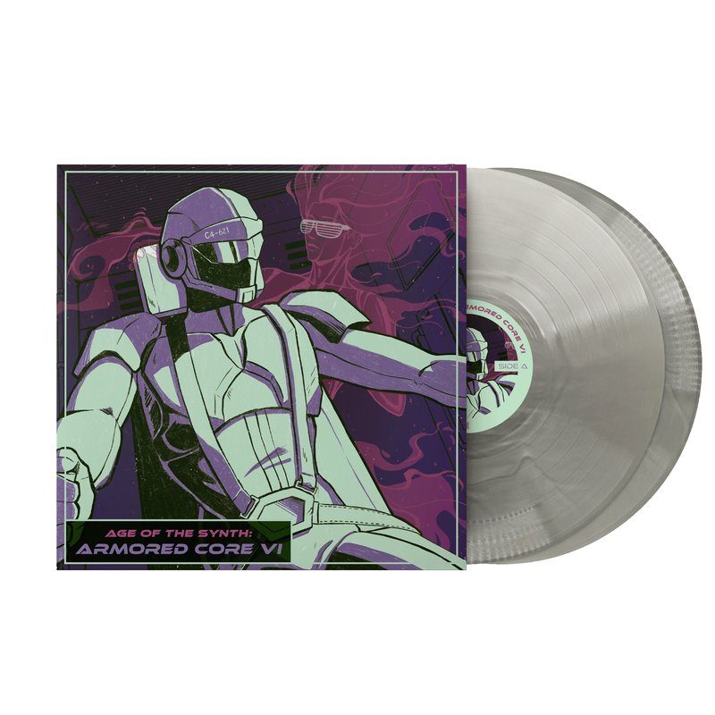 Виниловая пластинка Age of the Synth: Armored Core VI (2xLP Vinyl Record) — обложка