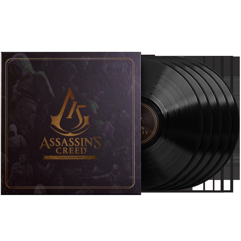 Виниловая пластинка Assassin’s Creed: Leap Into History (Original Soundtrack) - (5xLP Vinyl Record) — обложка