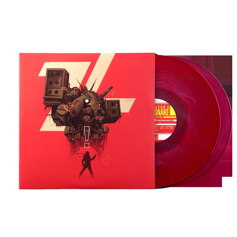 Виниловая пластинка Metal Gear 2: Solid Snake (Original Video Game Soundtrack) - Konami Kukeiha Club (2xLP Vinyl Record) — обложка