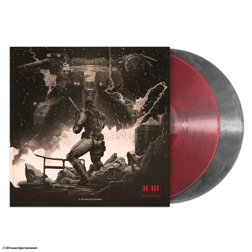 Виниловая пластинка Metal Gear Solid — Piano Collection 2XLP (Marble Vinyl) — обложка