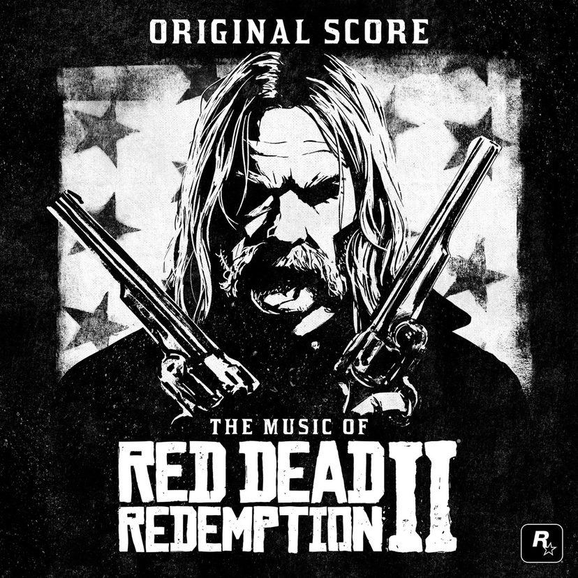 Виниловая пластинка The Music of Red Dead Redemption II — Original Score — 2×LP [Clear Vinyl, Limited Edition] — обложка