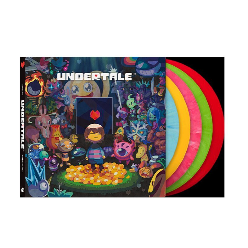 Виниловая пластинка UNDERTALE (Original Game Soundtrack) Complete Box Set - Toby Fox (5xLP Vinyl Record) — обложка