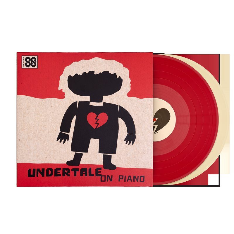 Виниловая пластинка UNDERTALE on Piano (2xLP Vinyl Record) — обложка