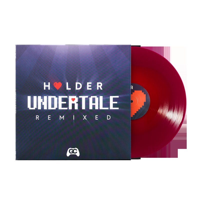 Виниловая пластинка Undertale Remixed - Holder (1xLP Vinyl Record) — обложка