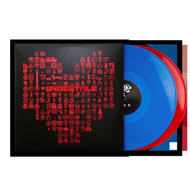 Виниловая пластинка UNDERTALE (Original Game Soundtrack) - Toby Fox (iam8bit 2xLP Vinyl Record) — обложка