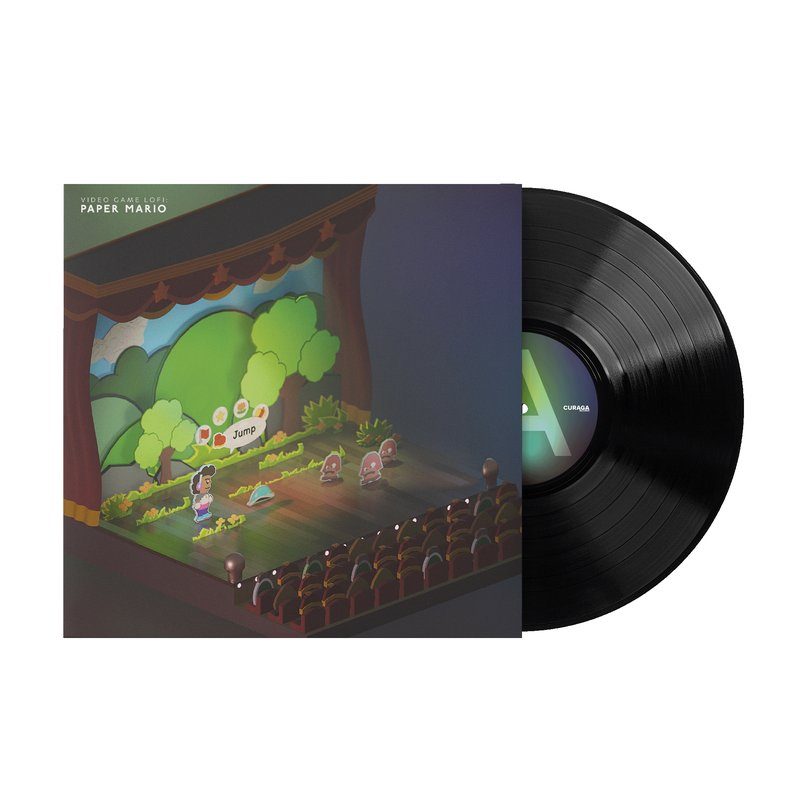 Виниловая пластинка Video Game LoFi: Paper Mario - Hotline Sehwani (1xLP Vinyl Record) — обложка