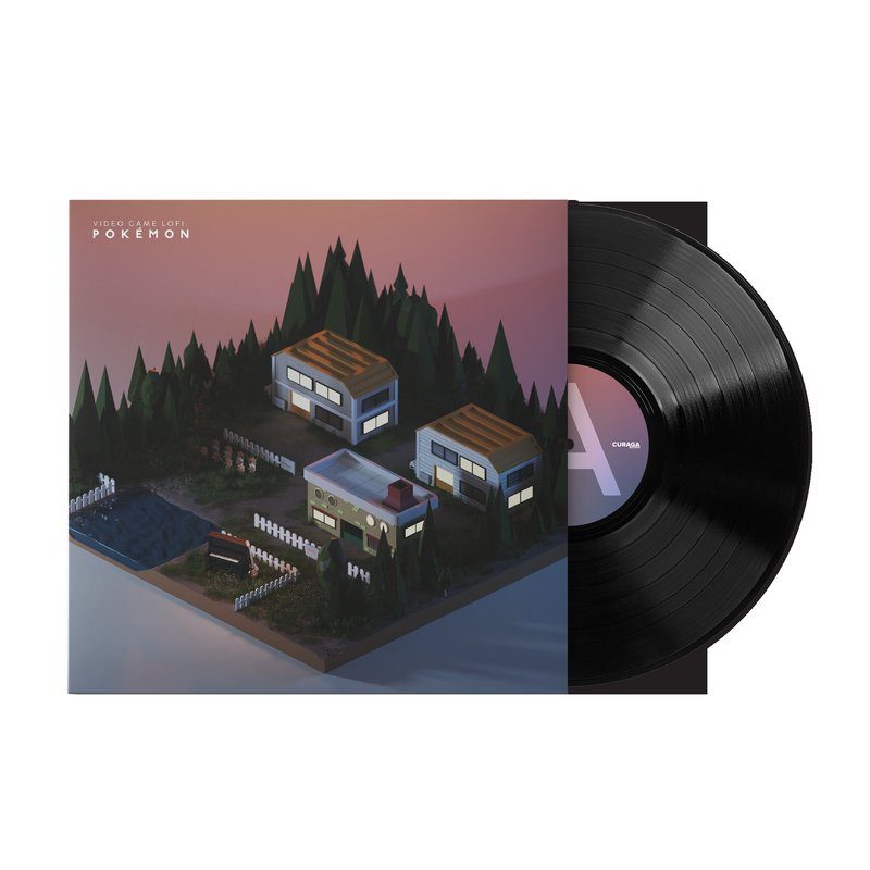 Виниловая пластинка Video Game LoFi: Pokémon - Besso0 & Save Point (1xLP Vinyl Record) — обложка
