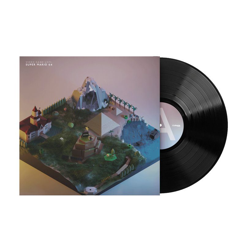 Виниловая пластинка Video Game LoFi: Super Mario 64 - 88bit and Save Point (1xLP Vinyl Record) — обложка