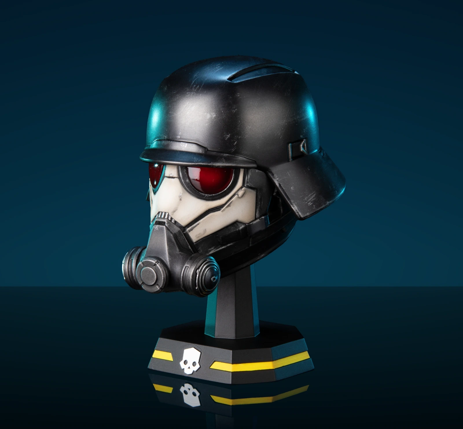 Helldivers 2: Field Chemist Helmet 1:4 Scale Replica