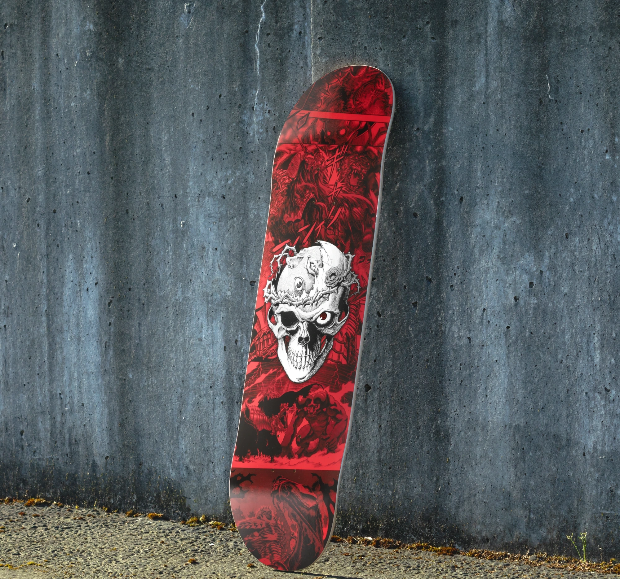 Berserk Skate Deck: Skull Knight Design — Standard